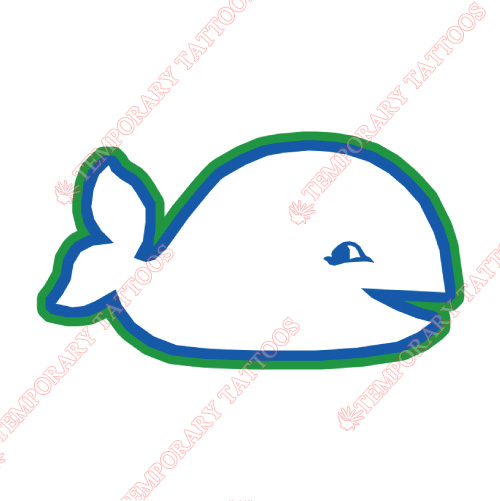 New England Whalers Customize Temporary Tattoos Stickers NO.7124